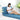 Comfortable Foam Bed Mattress in Elegant Brown, Grey, and Light Blue Polyester Cover fcsnm - 909MUTUKISPACE