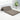 Comfortable Foam Bed Mattress in Elegant Brown, Grey, and Light Blue Polyester Cover fcsnm - 909MUTUKISPACE