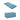 Comfortable Foam Bed Mattress in Elegant Brown, Grey, and Light Blue Polyester Cover fcsnm - 909MUTUKISPACE
