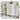 Solid Wood Bedside Cupboard - Elegant Nightstand Storage Solution fczym - 2321MUTUKISPACE