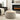 Round Storage Ottoman, 2 in 1 Function, Work as End table and Ottoman, Grey (25.5"x25.5"x14.5")MUTUKISPACE