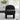 Hoop gauze lounge chair with soft cushion and backrest, need to be assembled, suitable for living room/bedroom/dining room - BLACK(24.5"*28.75"*28.75")MUTUKISPACE