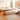 Elegant Bed Frame in Natural Wood with White and Light Brown Ash Wood Accents fjjj - 1656MUTUKISPACE