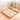 Elegant Bed Frame in Natural Wood with White and Light Brown Ash Wood Accents fjjj - 1656MUTUKISPACE