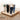 Stylish White and Brown Ash Wood Bed for Modern Bedrooms fjjj - 1658MUTUKISPACE
