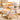 Stylish Beige Sofa with Natural Wood Accents - Comfortable Down and Faux Leather Finish fjjj - 1661MUTUKISPACE