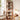 Stylish Brown Natural Ash Wood Storage Rack - Durable & Elegant Organization Solution fjjj - 1663MUTUKISPACE