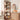 Stylish Brown Natural Ash Wood Storage Rack - Durable & Elegant Organization Solution fjjj - 1663MUTUKISPACE