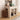 Stunning Light Brown Natural Wood Table with Elegant Glass Top fjnl - 1582MUTUKISPACE