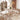 Elegant Solid Wood Light Brown Table – Perfect for Dining & Living Spaces fjnl - 1584MUTUKISPACE