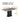 Sleek Modern Grey & Black Sintered Stone Table – Perfect for Elegant Interiors fjnl - 1586MUTUKISPACE
