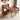 Solid Wood Brown Natural Wood Table - Timeless Elegance for Your Home fjnl - 1590MUTUKISPACE