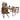 Stylish Brown Natural Ash Wood Table - Enhance Your Home Décor fjnl - 1594MUTUKISPACE