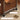 Elegant Solid Wood Coffee Table with Glass Top – Brown Finish fjnl - 1598MUTUKISPACE