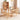 Elegant Natural Ash Wood Table - Perfect for Modern Interiors fjnl - 1600MUTUKISPACE