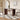Modern Sintered Stone Ash Wood Table - Stylish & Durable Dining Solution fjx - 2631MUTUKISPACE