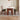 Durable Sintered Stone and Ash Wood Table - Stylish Modern Design fjx - 2632MUTUKISPACE