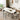 Elegant Ash Wood Table with Durable Sintered Stone Top fjx - 2660MUTUKISPACE