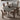 Modern Ash Wood Table with Elegant Sintered Stone Top fjx - 2661MUTUKISPACE