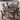 Modern Ash Wood Table with Elegant Sintered Stone Top fjx - 2661MUTUKISPACE