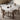 Modern Ash Wood Table with Elegant Sintered Stone Top fjx - 2661MUTUKISPACE
