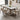 Elegant Ash Wood & Sintered Stone Table for Modern Living Spaces fjx - 2662MUTUKISPACE