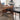 Elegant Oak Wood and Tempered Glass Table - Solid Wood Design fld - 2755MUTUKISPACE