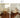 Round Wooden Coffee Table Set – Modern Design with Elegant Finish fls - 5333MUTUKISPACE