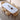 Sleek Matte White Sintered Stone & Ash Wood Dining Table – Modern Elegance for Your Home fmbs - 002MUTUKISPACE