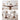 Elegant Glossy White Sintered Stone Table with Oak Wood Base for Modern Interiors fmbs - 003MUTUKISPACE
