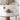Elegant Glossy White Sintered Stone Table with Oak Wood Base for Modern Interiors fmbs - 003MUTUKISPACE