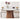 Modern Glossy White Sintered Stone Table with Oak Wood Base - Elegant Home Decor fmbs - 004MUTUKISPACE
