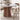Modern Glossy White Sintered Stone Table with Oak Wood Base - Elegant Home Decor fmbs - 004MUTUKISPACE