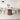 Modern Glossy White Sintered Stone Table with Oak Wood Base - Elegant Home Decor fmbs - 004MUTUKISPACE