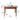 Sleek Brown Frame Table with Natural Sintered Stone & Ash Wood Finish fmbs - 007MUTUKISPACE
