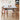 Elegant Brown Frame Table with Natural Sintered Stone and Ash Wood Finish fmbs - 008MUTUKISPACE