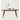 Elegant Brown Frame Table with Natural Sintered Stone and Ash Wood Finish fmbs - 009MUTUKISPACE