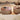 Walnut Wood top and Beige Round Coffee Table – Modern Accent for Stylish Living Room fme - 3127MUTUKISPACE