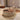 Walnut Wood top and Beige Round Coffee Table – Modern Accent for Stylish Living Room fme - 3127MUTUKISPACE