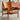 Ash Wood Shield Chair with Faux & Genuine Leather – Unique Tribal Accent Design fme - 3137MUTUKISPACE