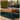 Elegant Light Brown Cherry Wood Coffee Table with Metal Accents and Durable Nylon Legs fmy - 686MUTUKISPACE