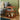 Stylish Light Brown Black Cherry Wood Tea Table - Durable Plywood Construction fmy - 687MUTUKISPACE