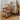 Stylish Light Brown Black Cherry Wood Tea Table - Durable Plywood Construction fmy - 687MUTUKISPACE