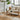 Chic Solid Wood & Glass Coffee Table with Black Stainless Steel & Rattan Accents fmy - 689MUTUKISPACE