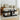 Elegant Light Brown and Black Cherry Wood Coffee Table – Sturdy Plywood Design fmy - 690MUTUKISPACE