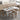 Elegant Brown Sintered Stone Table with Ash Wood Accents fnl - 265MUTUKISPACE