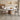 Elegant Brown Natural Sintered Stone Ash Wood Table - Modern Design fnl - 269MUTUKISPACE