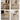 Elegant Dining Table with Natural Sintered Stone Top and Solid Wood Base fnl - 274MUTUKISPACE