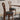 Elegant Brown Sintered Stone Dining Table with Solid Wood Base fnl - 279MUTUKISPACE