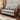 Stylish Sofabed in Khaki Yellow with Dark Gray, Light Brown, and Blue Accents - Durable Rubber Wood and Pine Wood Frame with Faux Leather & Cotton - Linen Blend Upholstery fnm - 949MUTUKISPACE